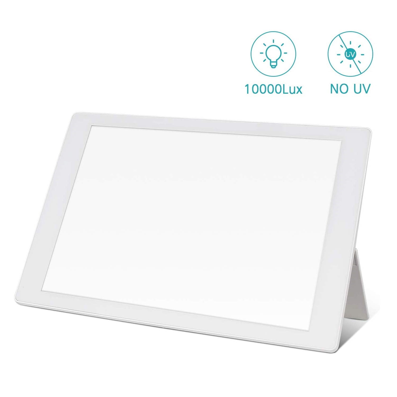 SKY GENIUS SkyGenius Light Therapy Lamp 10000 Lux UV-Free Bright White Desk Lamp