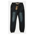 thumbnail image 1 of SkyHi Boys - Adjustable Waist - Organic Cotton - Denim Jogger Style A - Size 8, 1 of 2