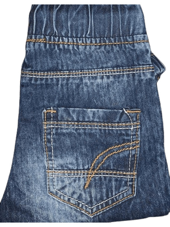 Boys - Adjustable Waist - Organic Cotton - Denim Jogger Style G Size 9/10