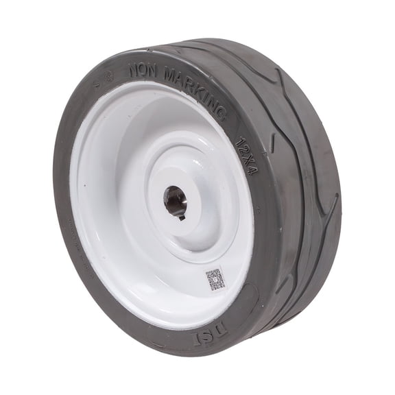 SkyJack 209400 Scissor Lift Tires 12"x4" for Model SJ12, SJ16, SJ-III-3215/3219 | Non-Marking Wheel Assembly