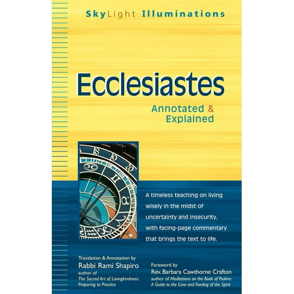 SkyLight Illuminations Ecclesiastes: Annotated & Explained, (Hardcover)