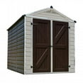 thumbnail image 1 of SkyLight Storage Shed - 6 x 8 ft. - Tan, 1 of 1