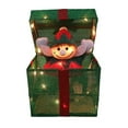 thumbnail image 1 of SkyMall Decorative Lighted Animated Pop Up Elf Box, 1 of 6