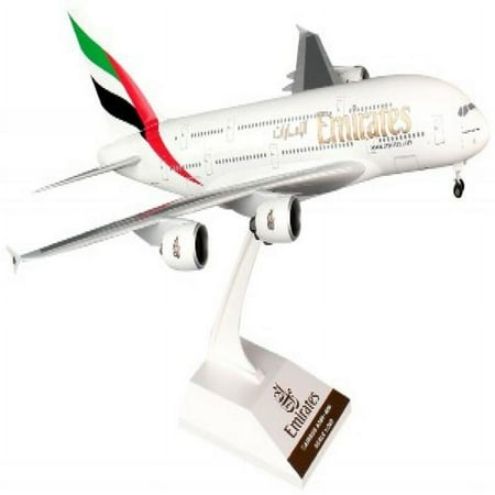 Daron Skymarks Emirates A380-800 Airplane Model Building Kit with Gear, 1/200-Scale
