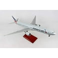 thumbnail image 1 of SkyMarks SKR9404 1 by 100 Scale American 777-300 Model Aircraft with Wood Stand & Gear, 1 of 8