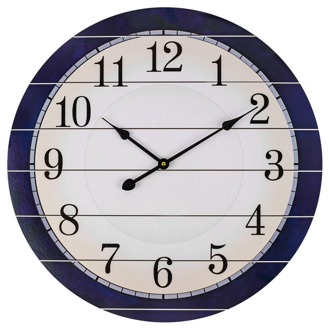 SkyNature Large Wall Clocks for Living Room Decor, 24 in Farmhouse Wall