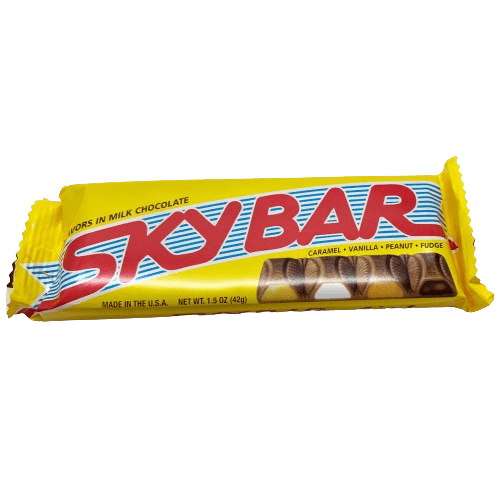 Skybar Classic Chocolate Candy Bars 2-Pack Four Flavors in Every Bar