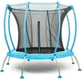 thumbnail image 1 of Skybound Atmos SB-T08ATM02 8 Foot Octagonal Blue Trampoline With Safety Net, 1 of 7