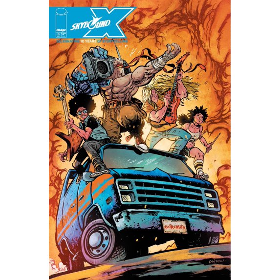 Collectible Skybound X #3 Cvr D Johnson (mr) Image Comics Comic Book