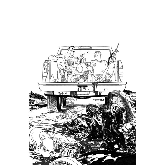 Skybound X #3 Cvr F 10 Copy Incv B&w Henderson (mr) Image Comics Comic Book