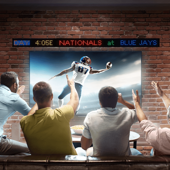 Skybox Sports Network / LED Sports Ticker / Game Day Series / 50" Length