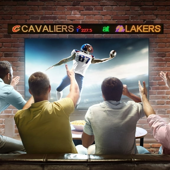 Skybox Sports Network / LED Sports Ticker / The Playbook / 63" Length