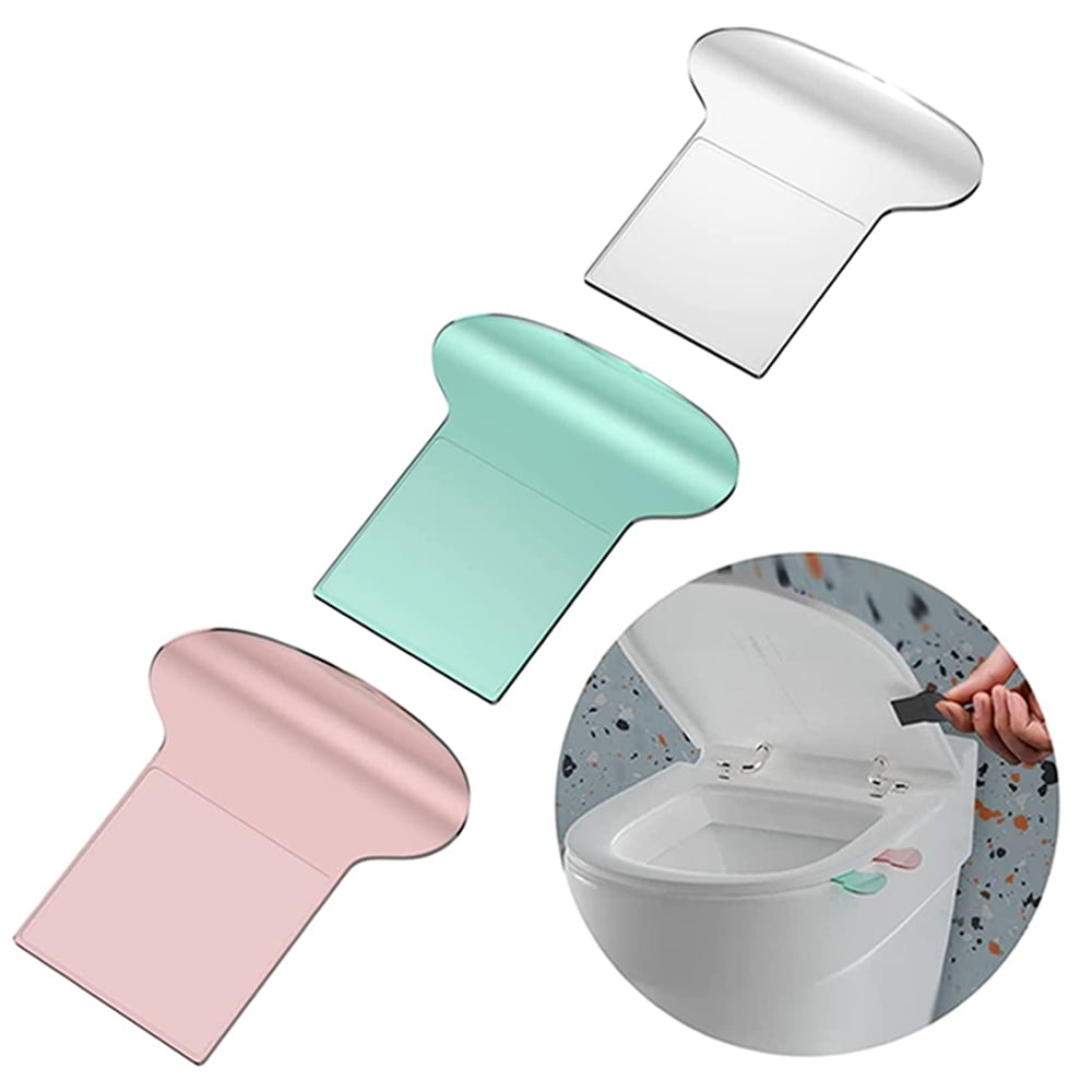 Skycarper Toilet Seat Lid Lifter Handle, 3Pcs Toilet Seat Holder