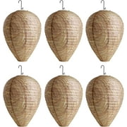 Skycarper Wasp Nest Decoy Hanging Wasp Deterrent for Wasps Hornets Yellow Jackets