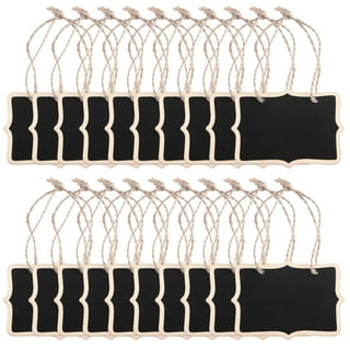 White Marking Tags Price Tags Price Labels Display Tags with Hanging String,  500 Pack (35 x 22 mm) 