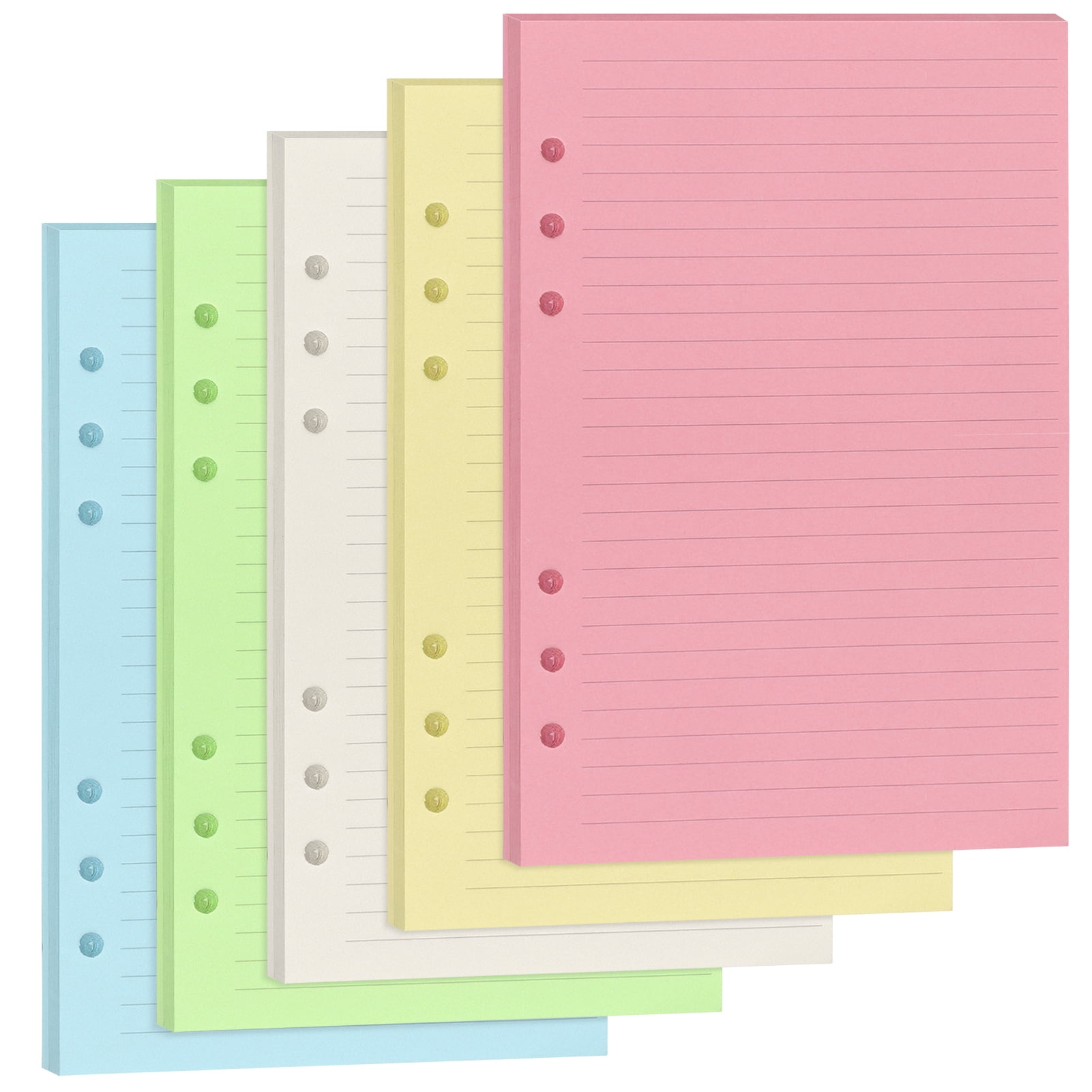 Paper Planner Inserts A5 Refills Notebook Refill Refillable Leaf
