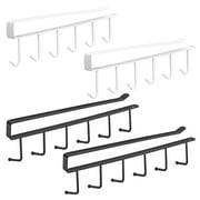 Skycase Metal 6 Cup Mug Storage Rack, 4 Count