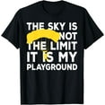 thumbnail image 1 of Skydiver Saying Sky is My Playground Funny Skydiving T-Shirt, 1 of 4