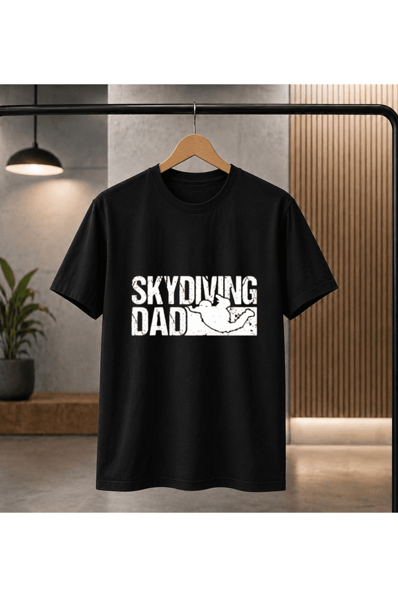 Skydiving Dad T-Shirt - Skydiver Father Gift, for men & women, S-5XL
