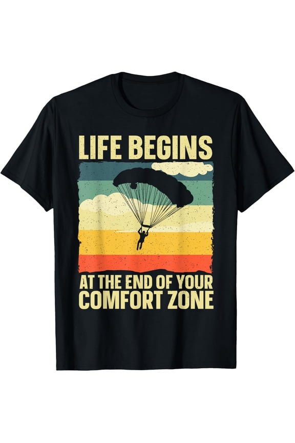 Skydiving Design For Men Women Skydive Parachuting Skydiver T-Shirt