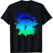 Skydiving Graphic Design With Cool Splash Art T-Shirt