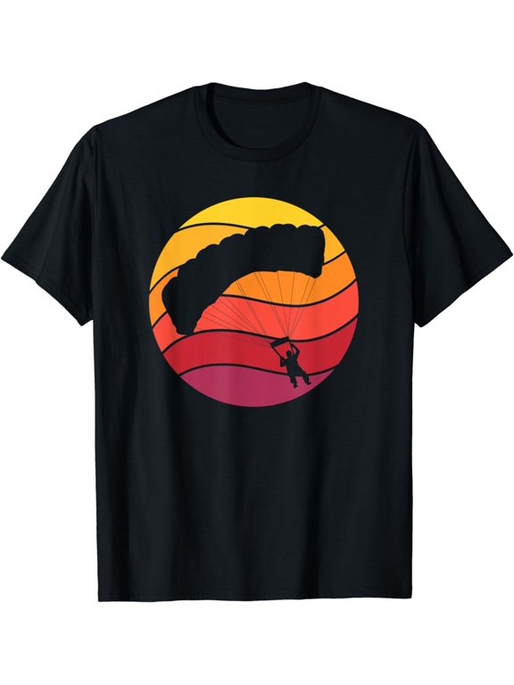 Skydiving Retro Style Vintage T-Shirt