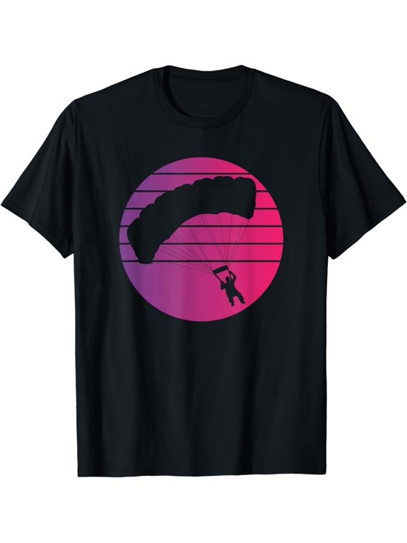 Skydiving Retro Style Vintage T-Shirt