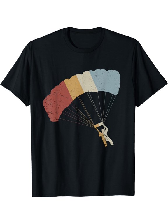 Skydiving Retro Style Vintage T-Shirt