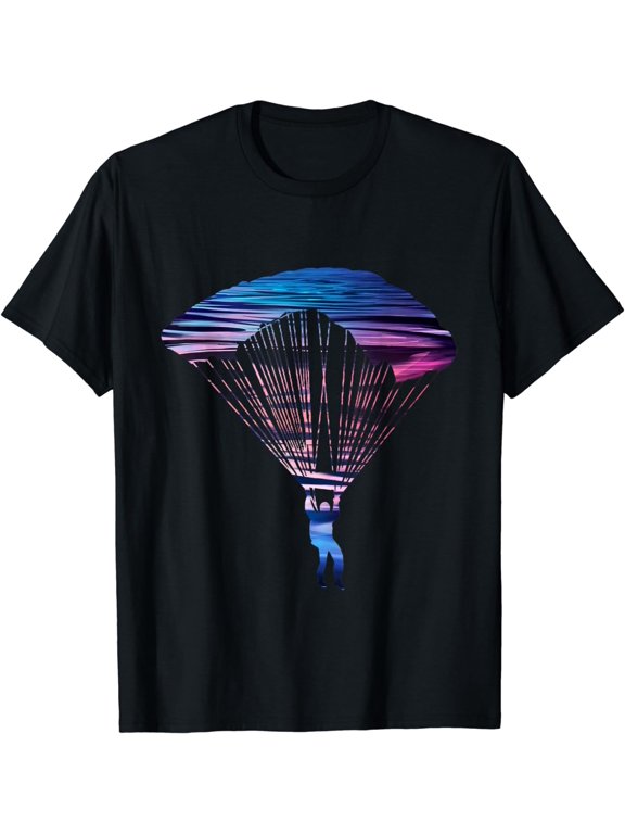 Skydiving Skydive Parachutist Paragliding Skydiving School T-Shirt