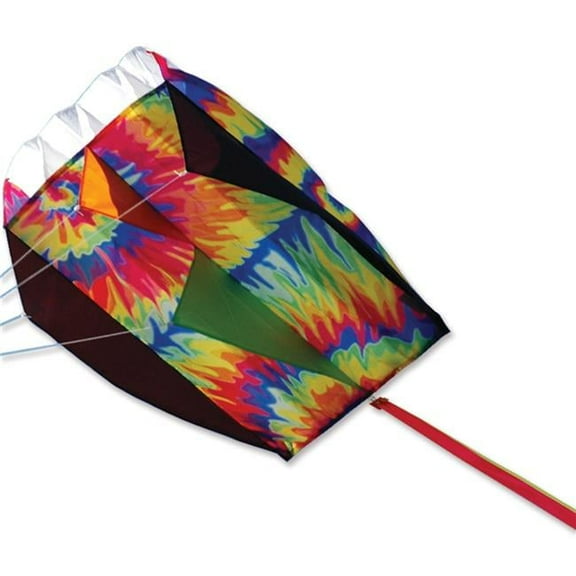 Skydog Kites SKK13251 Tie Dye Flippin Flyer Parafoil Kit