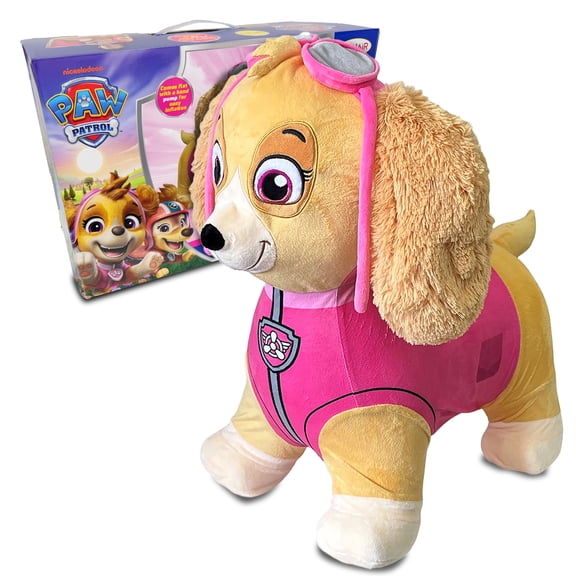 Skye Bouncer Hopper for Toddlers – Plush Ride-On, Easy Pump, Indoor/Outdoor, Boosts Balance