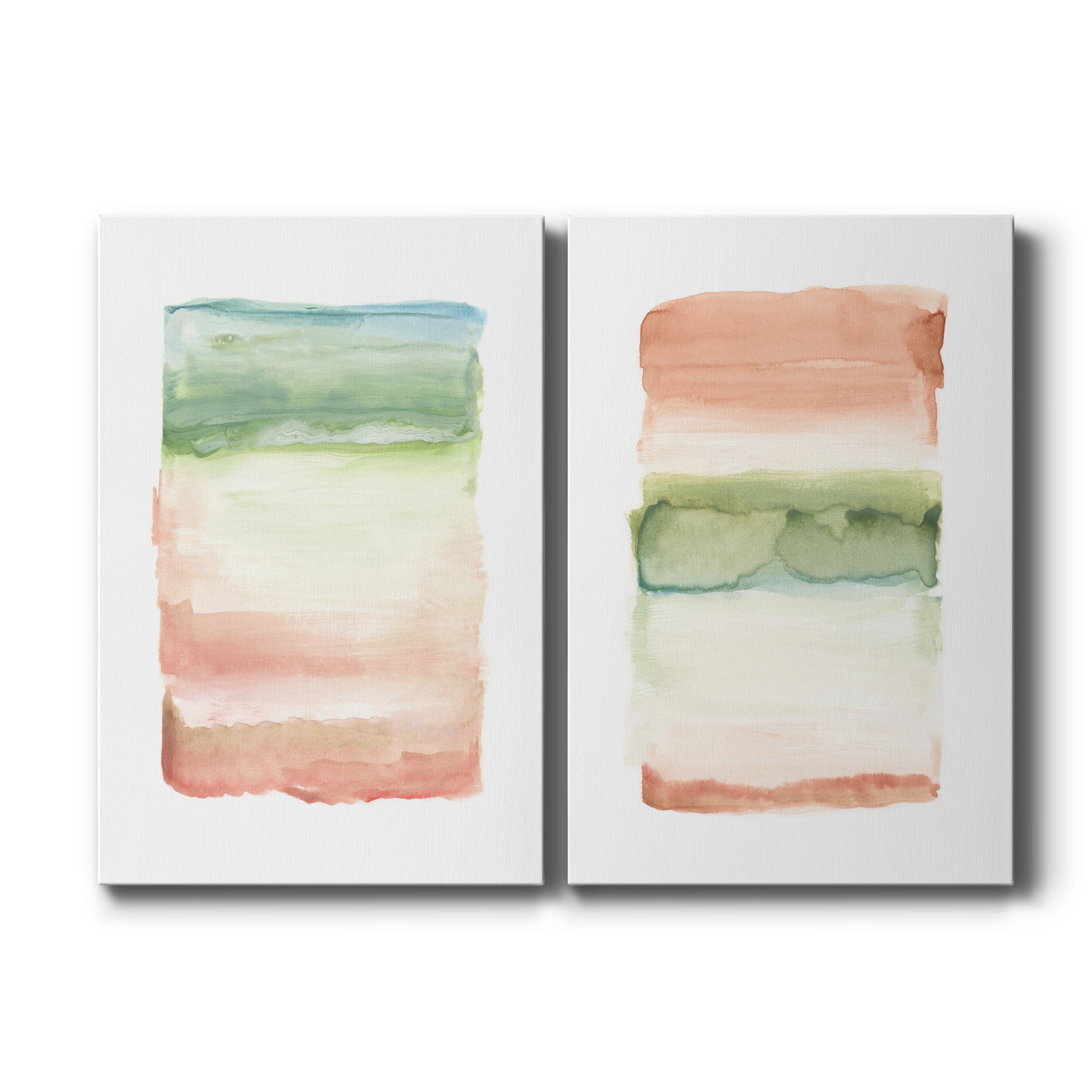 Skye I Premium Gallery Wrapped Canvas - Ready to Hang - Set of 2 - 32 x 48 Each