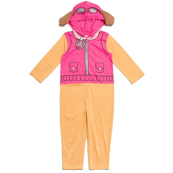 Skye Little Boy Girl Kids Zip Up Cosplay Coverall Tail Toddler to Big Kid