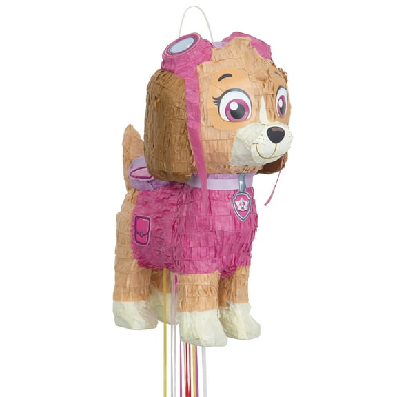 Skye PAW Patrol Pinata, Pull String, 18 x 12in