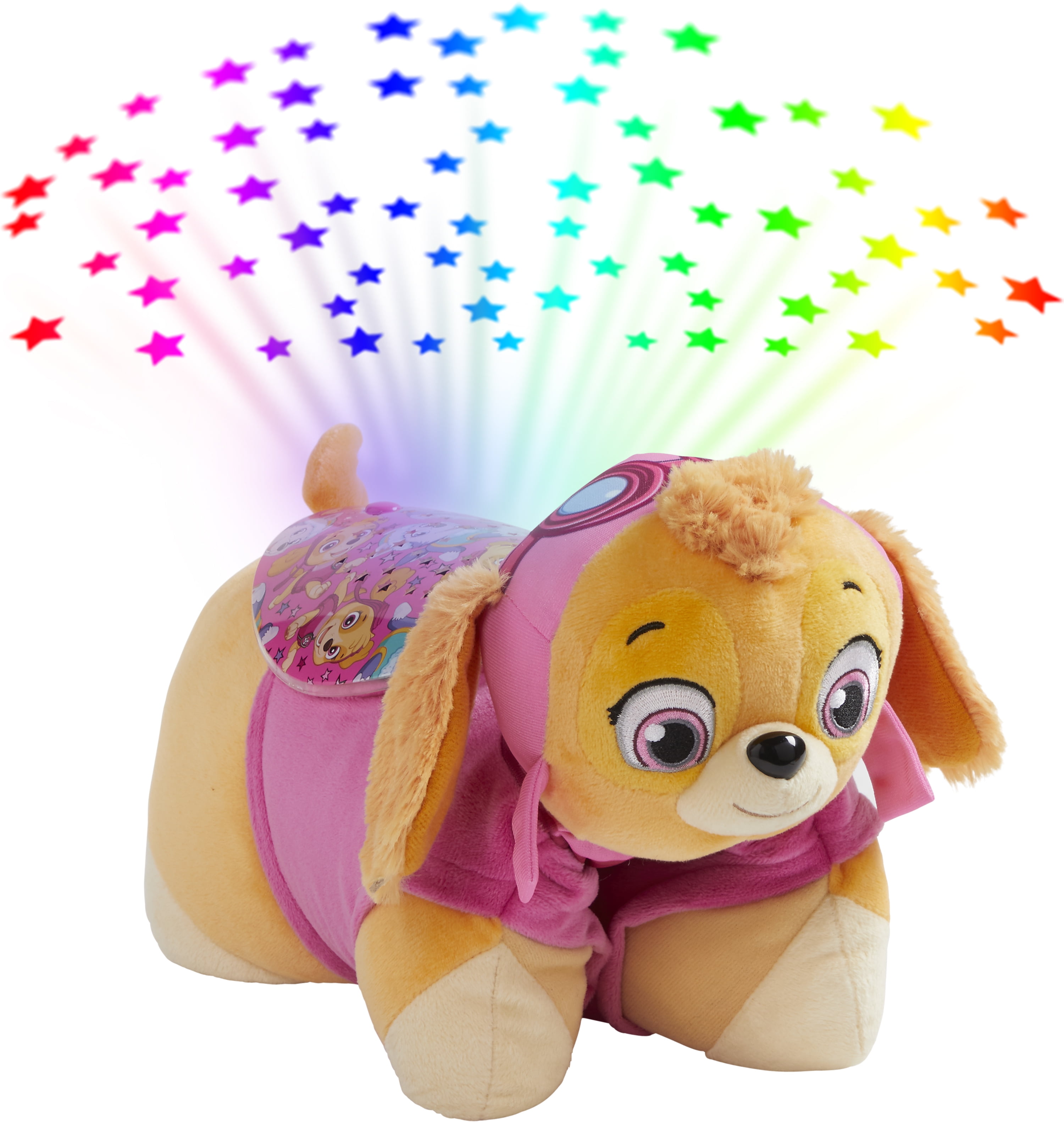 "Pillow Pets Paw Patrol Skye Sleeptime Lite, 11"" Nickelodeon Stuffed Animal Nightlight"