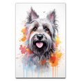 thumbnail image 1 of Skye Terrier Dog Art - Watercolor Style Wall, Home or Apartment Decor - Sweet Poster Print Gift for Puppy Lovers, Dog Lovers, Women, Girls, Kids, Baby Room, Nursery, 1 of 5