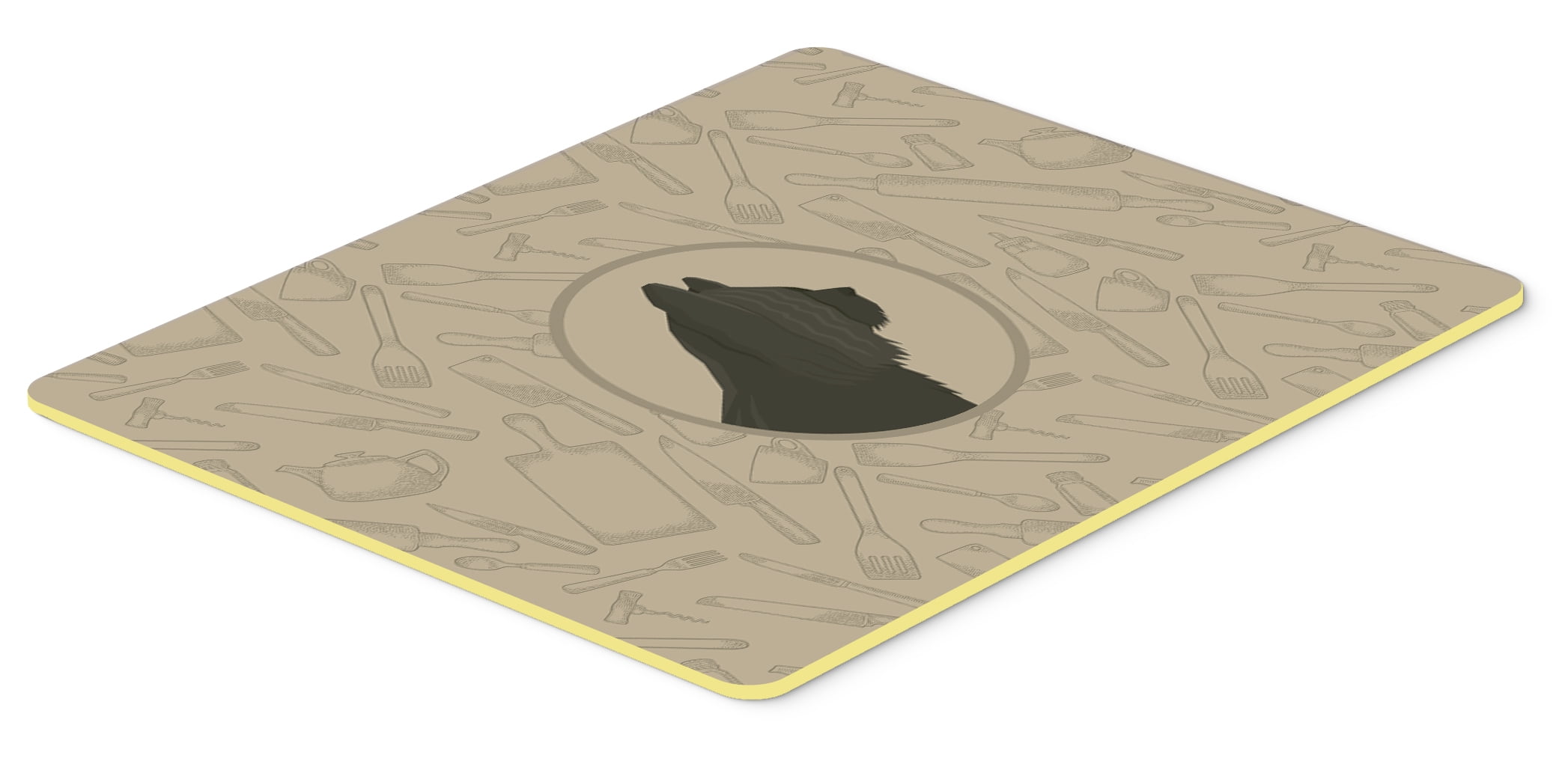 Skye Terrier In the Kitchen Kitchen or Bath Mat 24x36