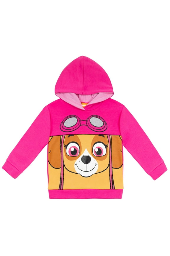 Skye Toddler Girls Fleece Pullover Hoodie Toddler to Little Kid