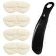 thumbnail image 1 of Skyfoot 2 Pairs Heel Grips Liner Cushions with Shoe Horn, Heel Filler Pads for Loose Shoes, Shoe Too Big, Improved Shoe Comfort and Fit, Heel Protector to Prevent Heel Blister, 1 of 6