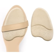 Skyfoot Ball of Foot Cushion Metatarsal Pain Relief for Women High Heels, 1 Pair, Micro-Fiber Soft Surface