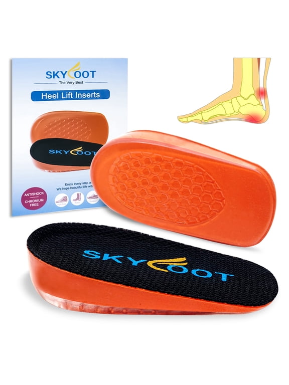 Heel Lifts Inserts for Achilles Tendonitis Relief, Heel Spurs, Heel Pain and Plantar Fasciitis