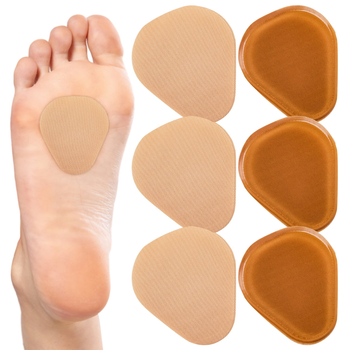 Skyfoot Metatarsal Foot Pads for Pain Relief, Ball of Foot Cushion for