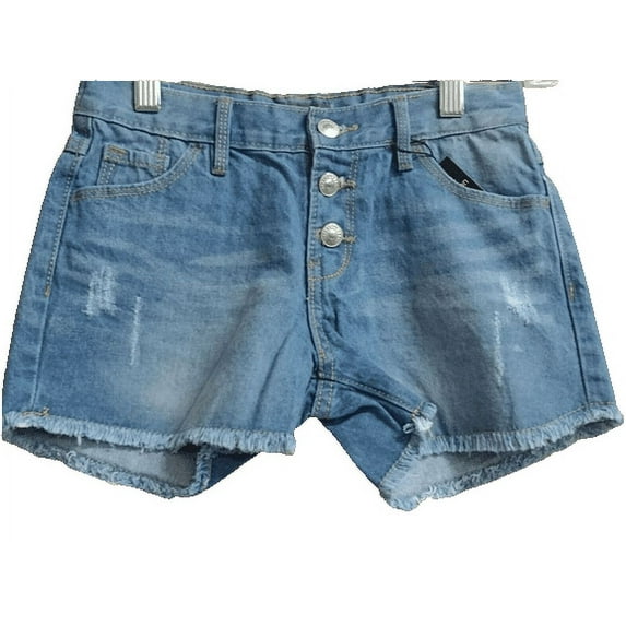 Skyhi Girls Light Blue Denim Shorts Size 3T