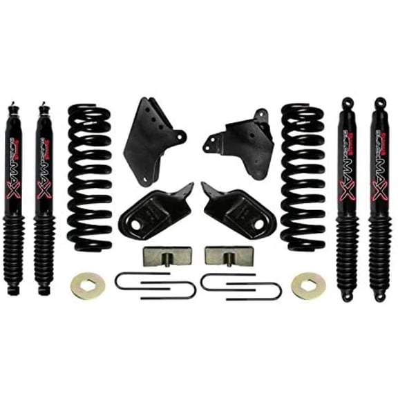 Skyjacker 184F2K-B 4" Lift Kit w/Max Shks for 80-1996 Ford F250/F350 2WD 460 Gas