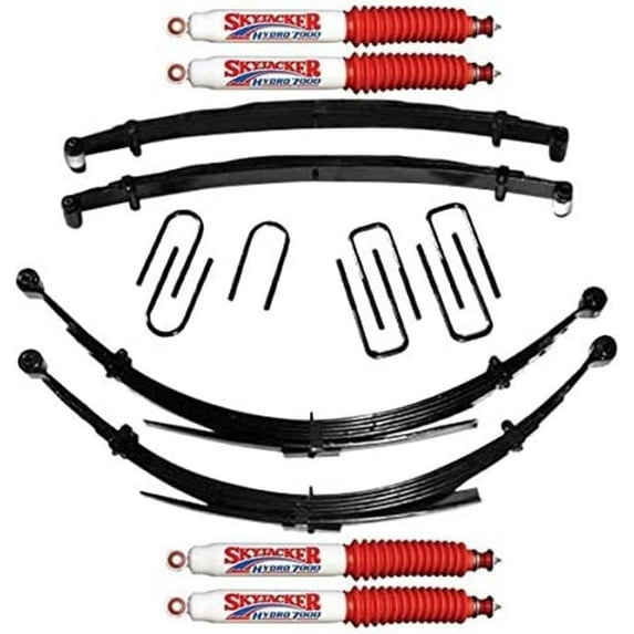 Skyjacker 4" Lift Kit w/Hydro Shocks for 74-93 Ram Charger/Plymouth Trailduster Fits select: 1975-1993 DODGE RAMCHARGER