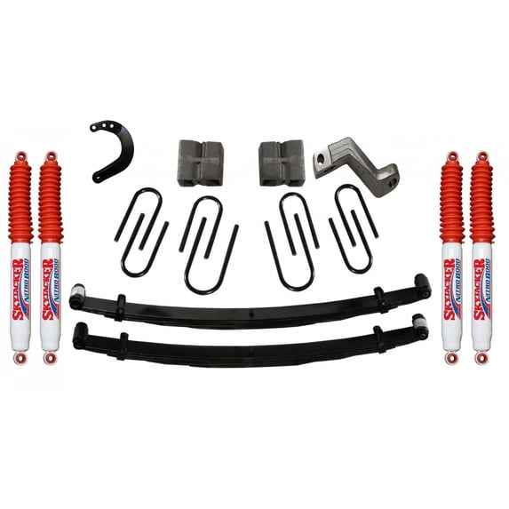 Skyjacker C125AK-N 2.5" Lift Kit w/Nitro Shk for 73-87 GM Blazer/K10/K1500/Jimmy Fits select: 1973-1974,1981-1987 CHEVROLET BLAZER