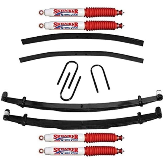 Skyjacker D400CAK-H 4" Lift Kit w/Hydro Shocks for 74-93 Dodge W300/W350 Pickup