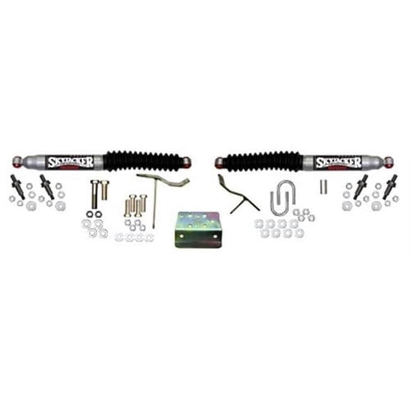Skyjacker Dual Steering Stabilizer Kit with Black Boot