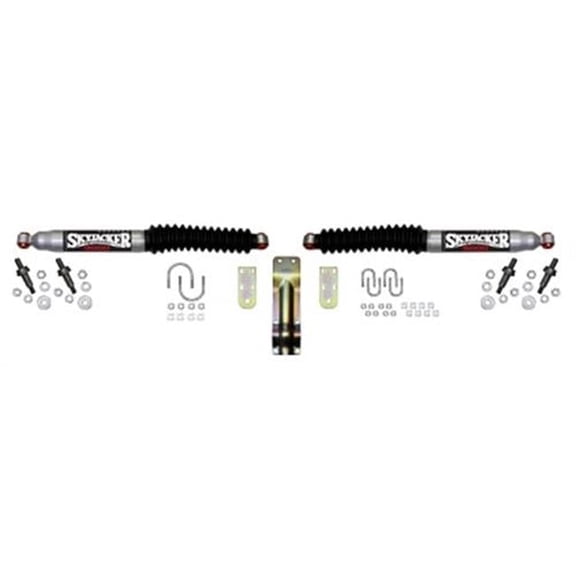 Skyjacker  Dual Steering Stabilizer with Black Boots