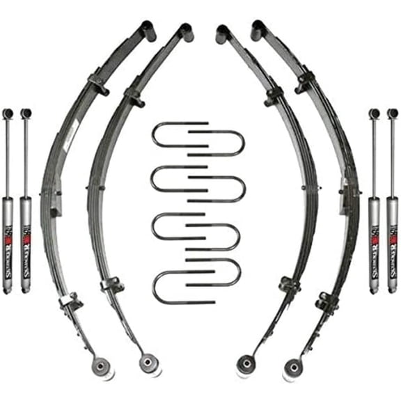 Skyjacker J34K-M 3.5" Lift Kit w/M95 Shocks for 1955-1975 Jeep CJ5/CJ6 Gas
